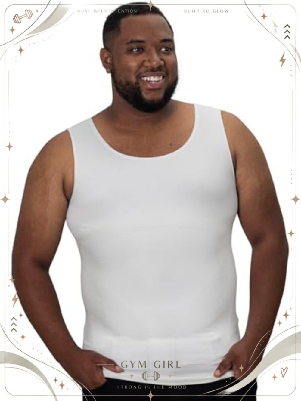 Men's Gynecomastia Compression Tank Top Slimming Shaper
